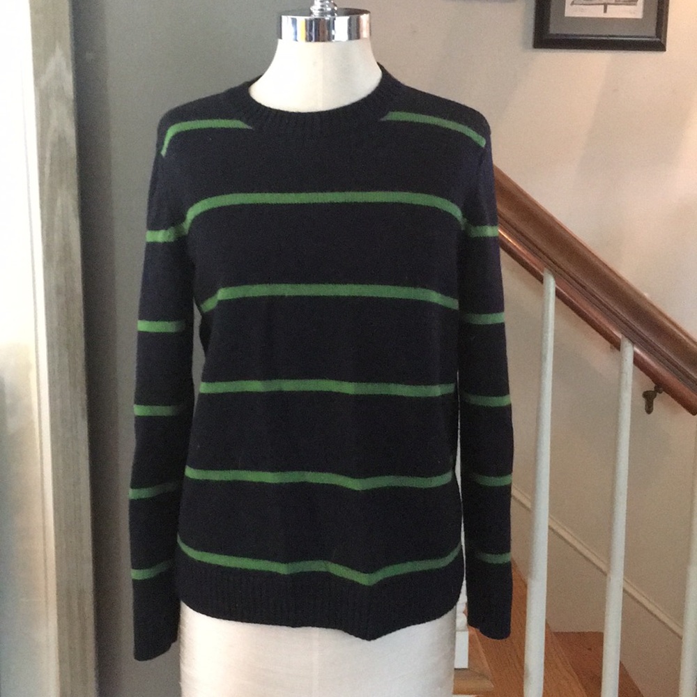 Saint James stripe crew sweater